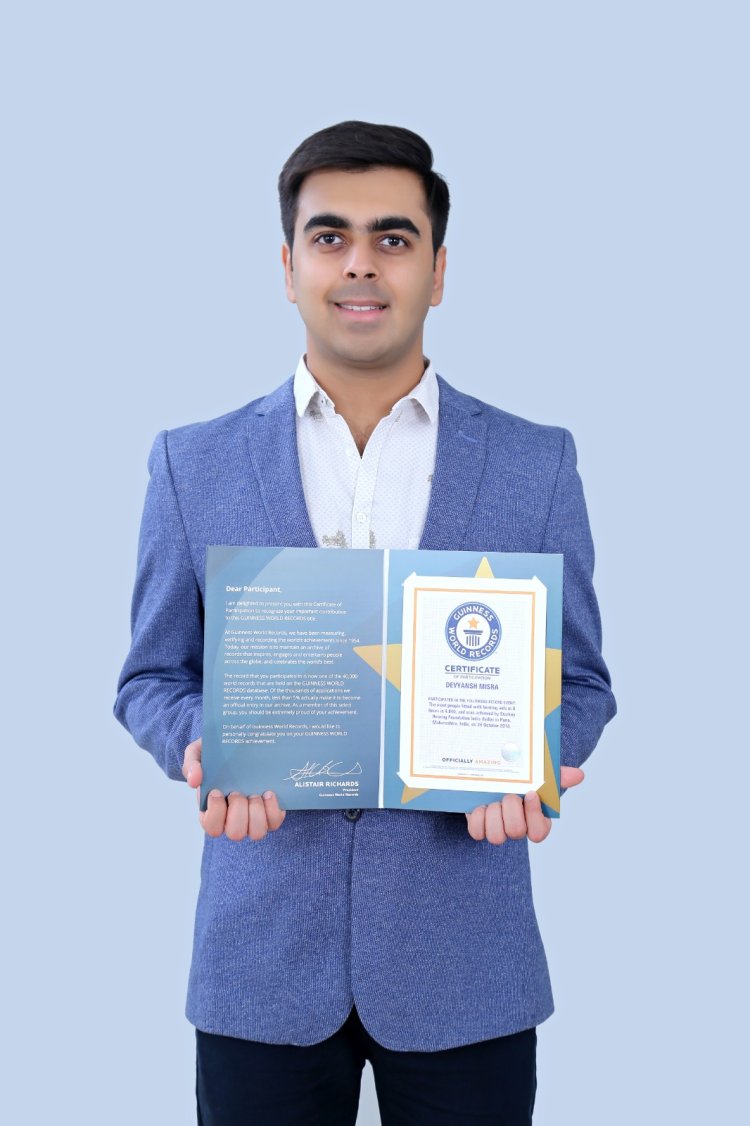 Wake Up To The Problem Of Hearing Impairment: Says Young Social Entrepreneur Devyansh Misra