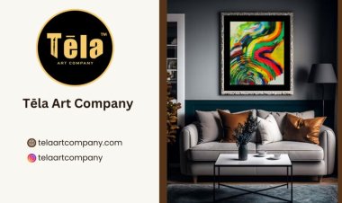 Wall Art  Decor with Original Masterpieces : Tela Art Company