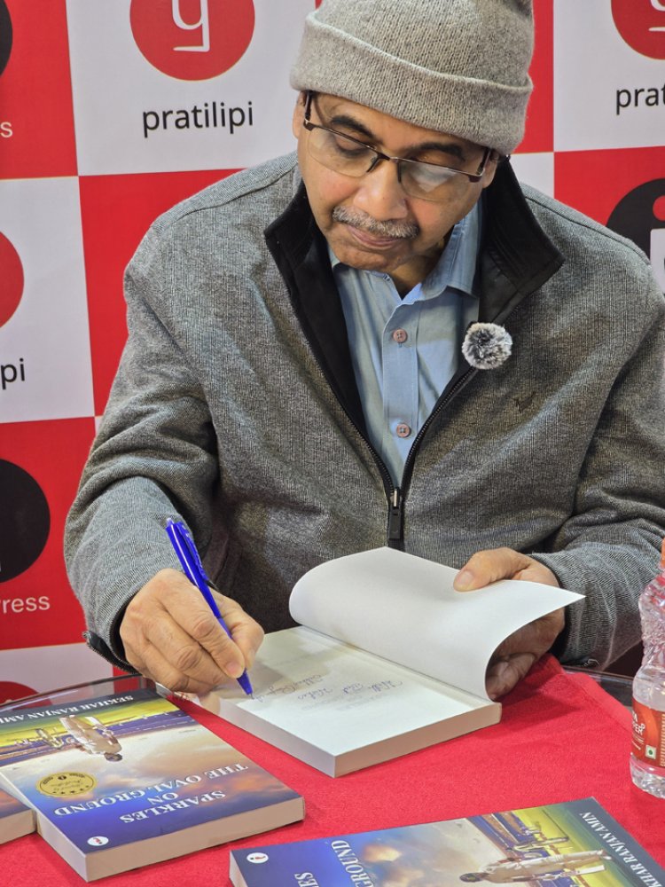 Cricket’s Untold Tales – A Deep Dive into the Game’s Glorious Past" with Author Sekhar Ranjan Amin at World Book Fair 2025