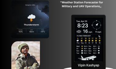 “Young Engineer Innovates Advanced Weather Station Forecaster for Military and UAV Operations”