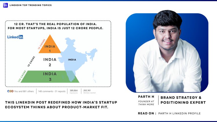 How a Simple LinkedIn Post by Parth H Sparked a National Conversation Among India’s Top Founders.