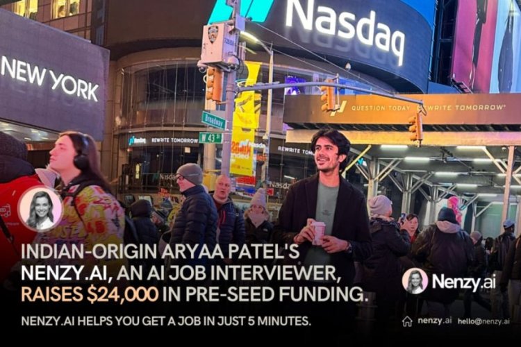 Indian AI Startup Nenzy.ai Raises $24,000 Seed Round – Meet Nenzy.ai, She Finds Jobs and Talent While You Sleep!
