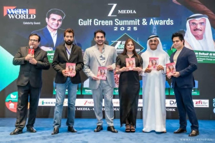 Ayesha Zaki Shines at Zee Gulf Green Summit 2025 with Film And Book Launch
