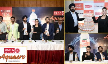 New Horizon Business Consultants Engineers the Dazzling Launch of Usha Shriram’s Aquaero, Making Waves in the Packaged Water Market