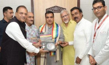 JISO Foundation Chairman Mr. Suresh Punamiya and his team had a special meeting with Gujarat Deputy Chief Minister Mr. Harsh Sanghvi
