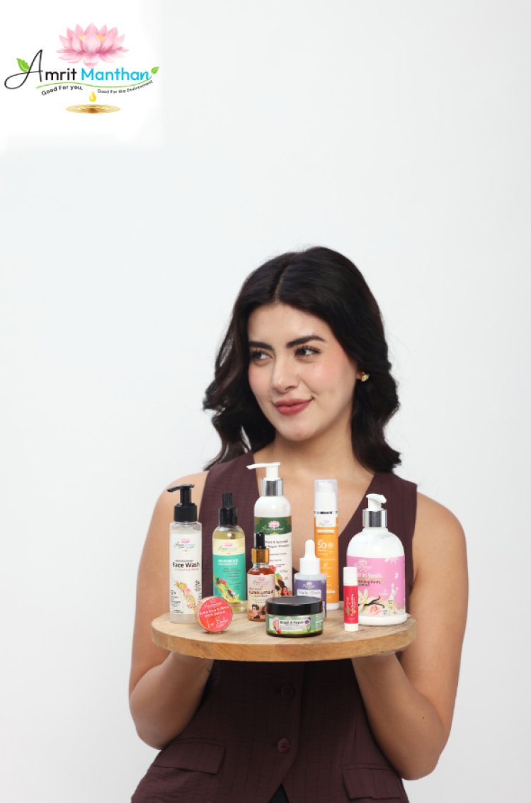Bilaspur-Based Brand “Amrit Manthan” Redefines Beauty with 100% Natural, Planet-Friendly Personal Care Products