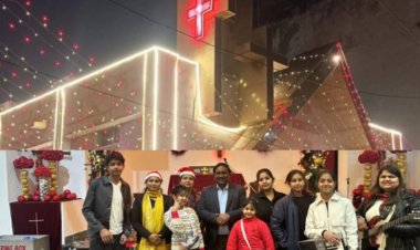 Celebrating Christmas at the Historic Baptist Church in Karol Bagh
