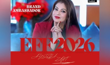 Ayesha Zaki Appointed Brand Ambassador for Emirates Film Festival 2026