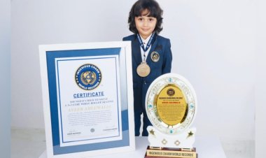 Mumbai’s Young Prodigy Aveer Ahluwalia Creates World Record Under Ingenious Charm World Records
