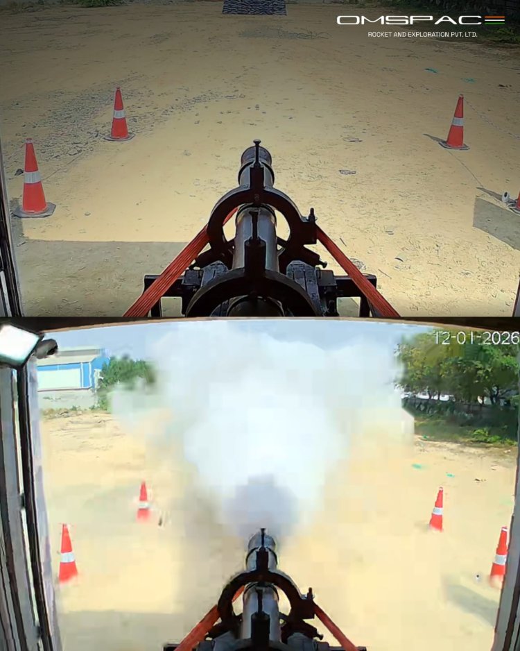 Successful Ground Test of Solid Rocket Motor: Achieved Key Propulsion Milestone for Sounding Rocket