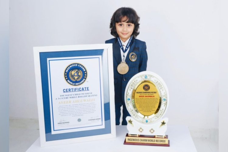 Mumbai’s Young Prodigy Aveer Ahluwalia Creates World Record Under Ingenious Charm World Records