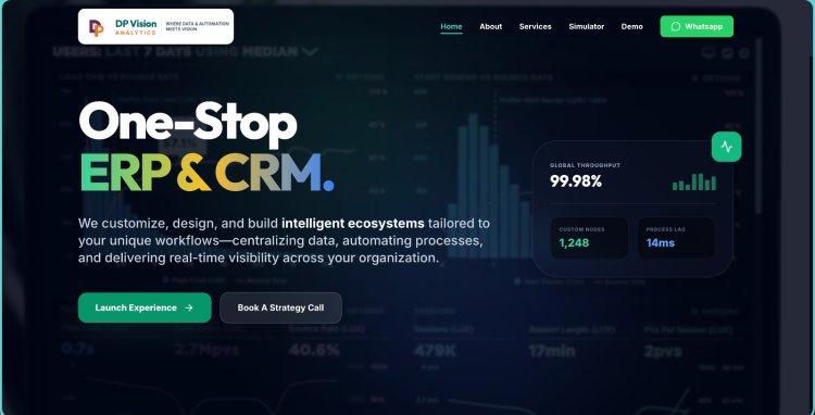 DPVision Analytics (OPC) Private Limited Emerges as a Trusted Partner for AI-Driven, End-to-End Software Solutions