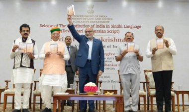MP Shankar Lalwani Joins Pavan Sindhi in Celebrating Vice President’s Sindhi Constitution Release