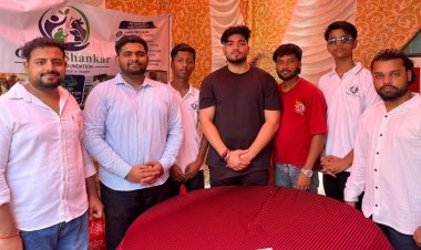 Ujjwal Baluja-Led Gauri Shankar Social Foundation Organises Blood Donation Camp in Vishnu Garden to Strengthen Community Healthcare